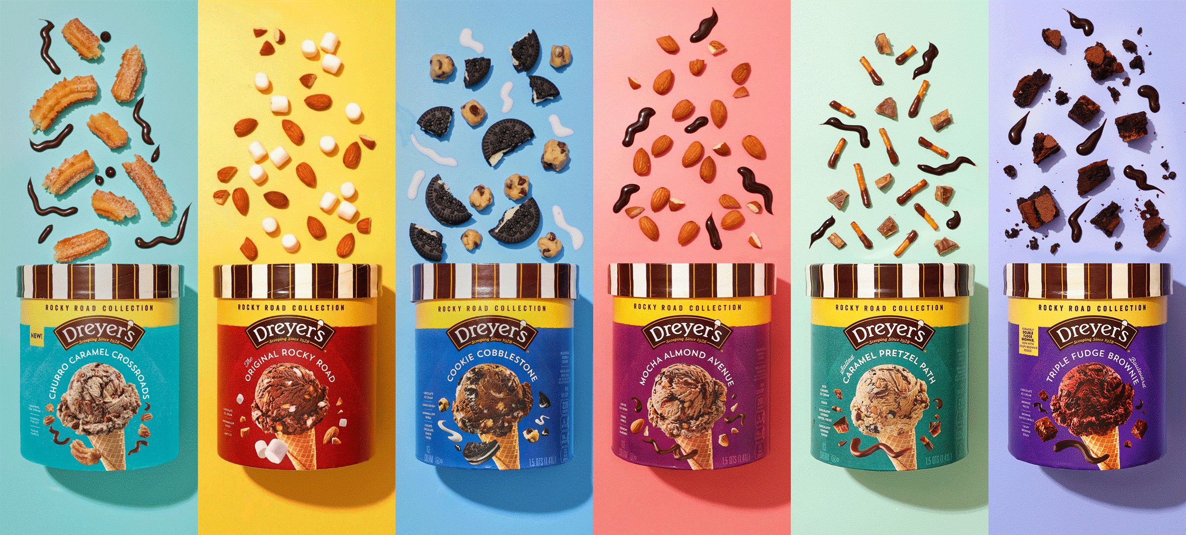 Rocky Road Ice Cream Flavors Dreyer's® Rocky Road