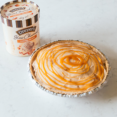 Caramel Delight Cheesecake | Recipes | Edy's® and Dreyer's® | Icecream.com