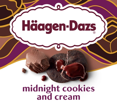 Häagan-Dazs® Midnight Cookies & Cream