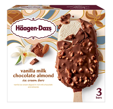 Häagan-Dazs® Vanilla Milk Chocolate Almond 3ct