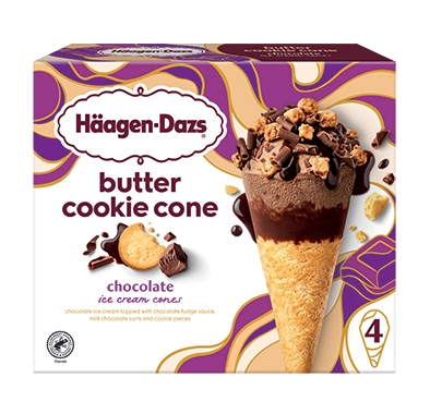 Häagan-Dazs® Cookie Butter Chocolate 4ct