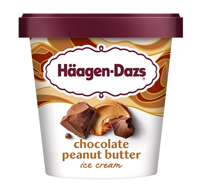 Häagan Dazs Street Sweets Chocolate Peanut Butter Pretzel Ice Cream 14 oz