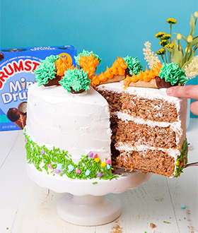 Drumstick® Mini Drums™ Carrot Cake | Recipes | IceCream.com