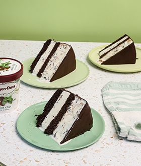 H agen Dazs Mint Chip Chocolate Ice Cream Cake IceCream Recipes