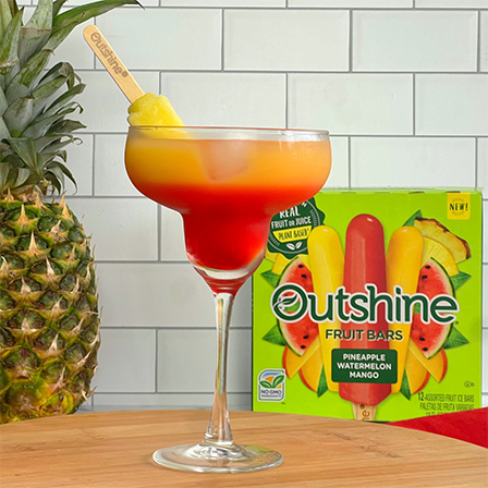 Outshine® Pineapple Sunrise | IceCream.com Recipes