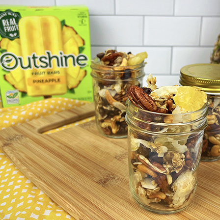 Outshine® Pineapple Trail Mix | IceCream.com Recipes