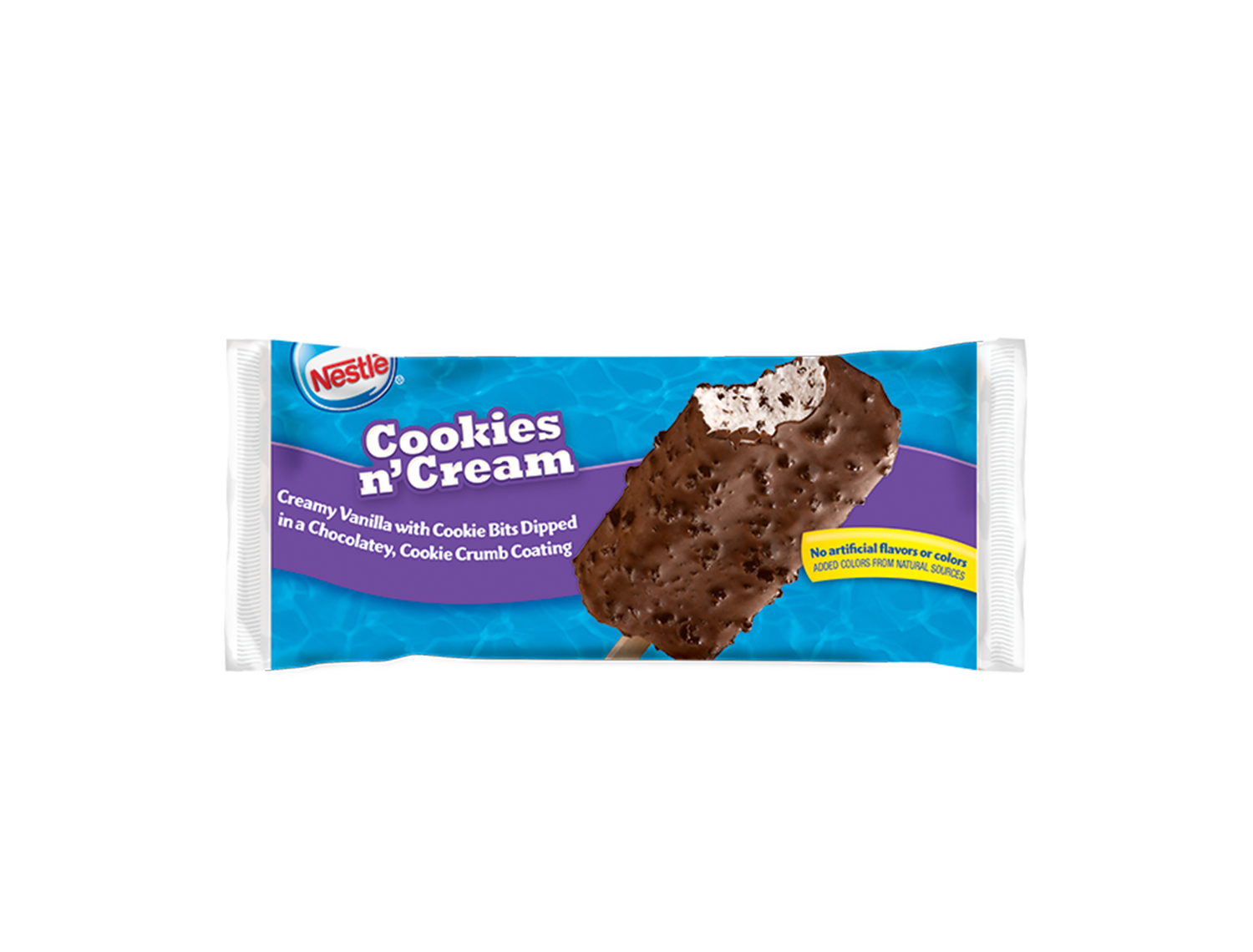 N'　Ice　NESTLÉ®　Bars　NESTLÉ®　Cookies　Cream　Cream