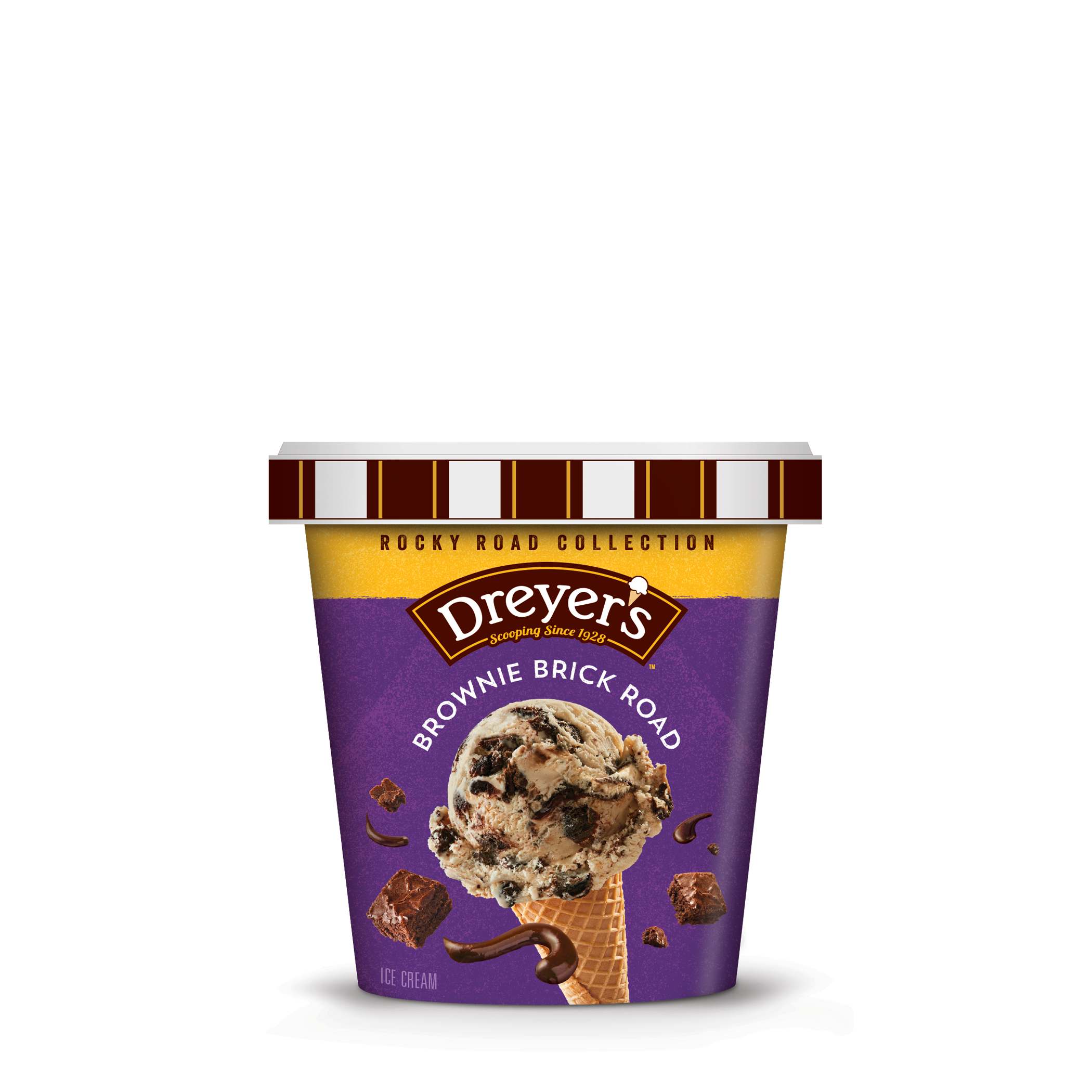 Brownie Brick Road Ice Cream Official Dreyer's