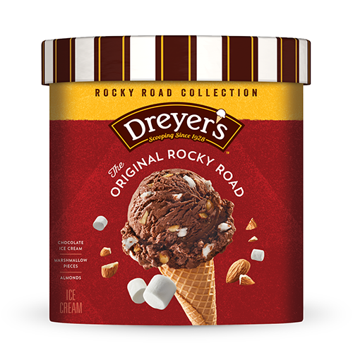 Rocky Road Ice Cream Collection Official Dreyer's™