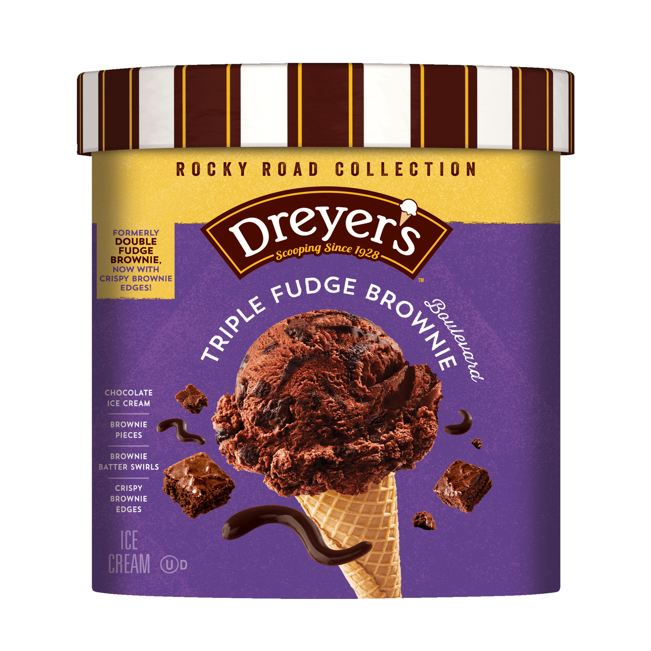 Fudge brownie deals ice cream
