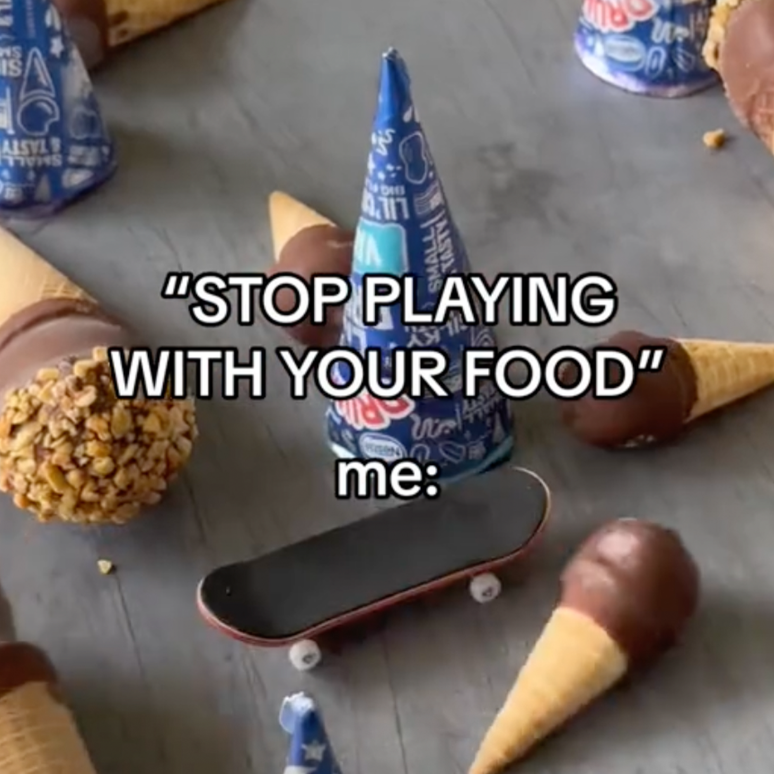 TASTY MEMES We can’t think of anything tastier for your feed than following @Drumstick on TikTok. Eat that, algorithm.