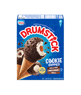 Drumstick Cookie Dipped Cones Nutrition Small