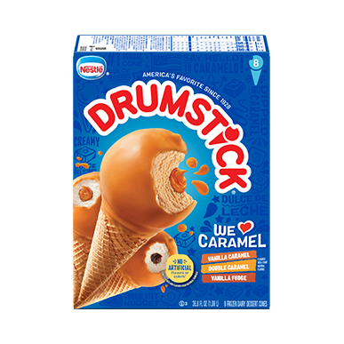 Drumstick Dulce de Leche Cones Nutrition Medium