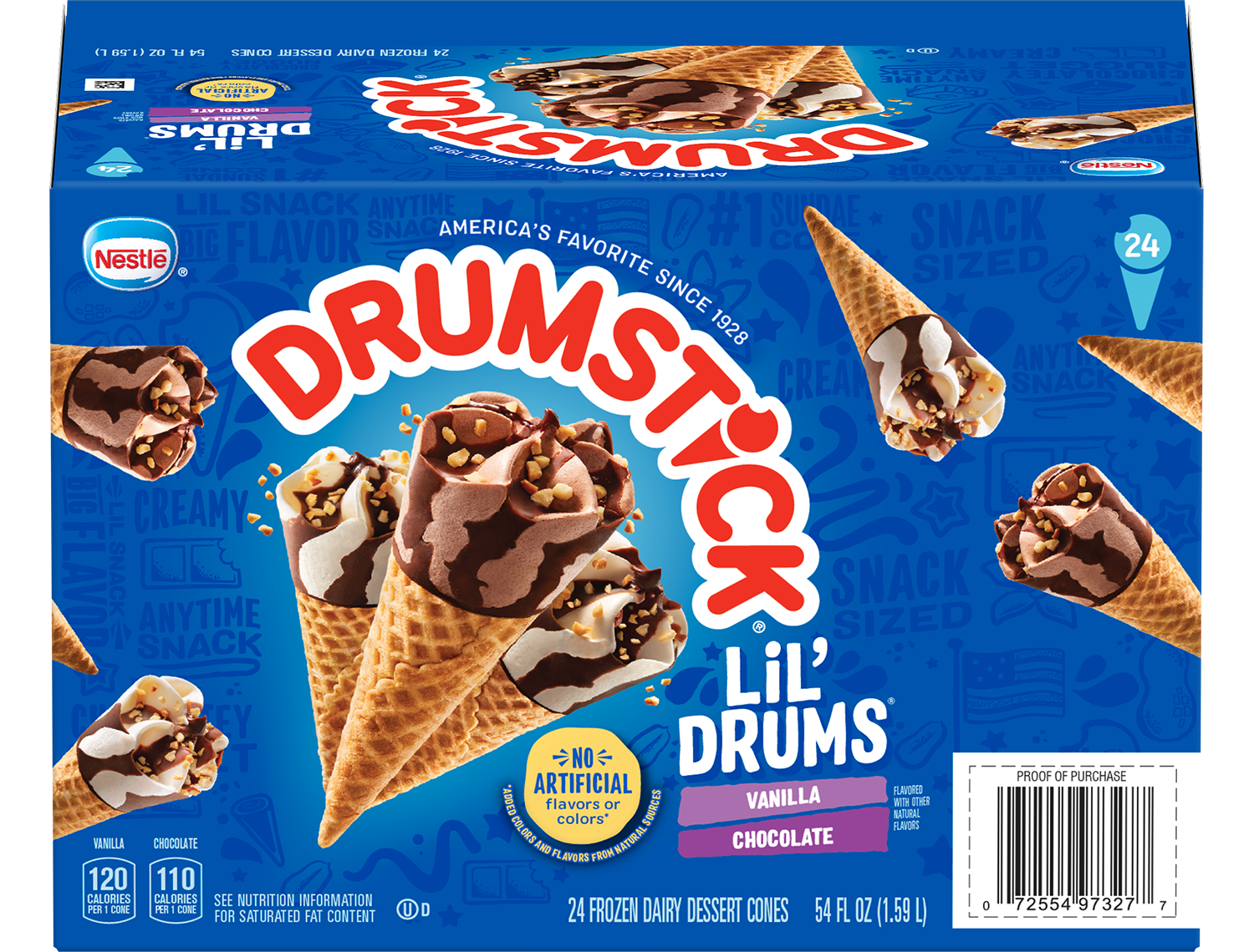 Drumstick® Lil Drums® Cones Official DRUMSTICK®
