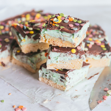 Mint Chocolate Cookie Crunch Bars | Recipes | Edy's® and Dreyer's® | Icecream.com