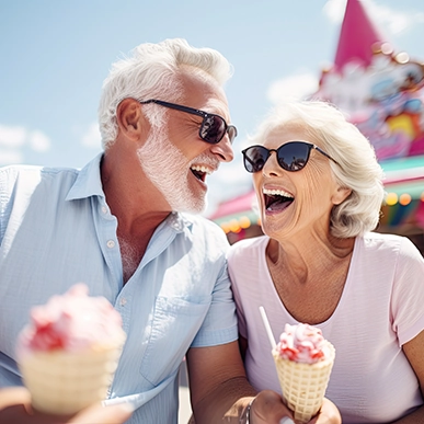 RECREATION Want a cold treat on a warm day at an amusement park, Dreyer's has the solutions for you.