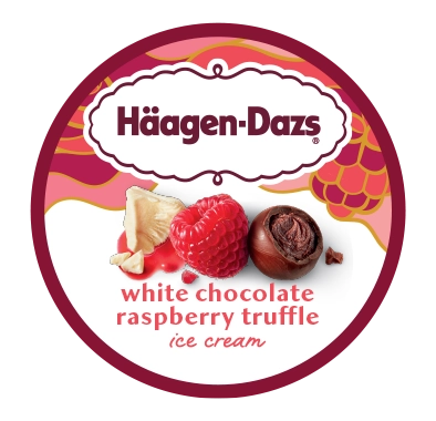 Häagan-Dazs® White Chocolate Raspberry Truffle