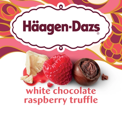 Häagan-Dazs® White Chocolate Raspberry Truffle