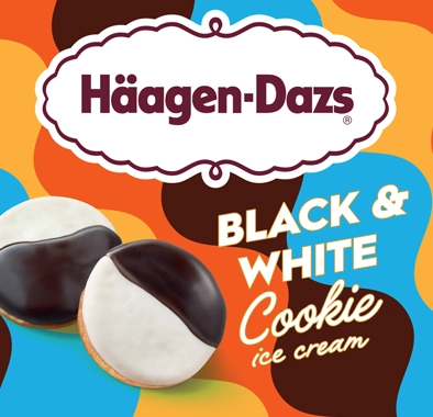 Häagan-Dazs® Street Sweets Black & White Cookie