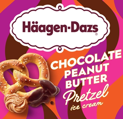 Häagan-Dazs® Street Sweets Chocolate Peanut Butter Pretzel