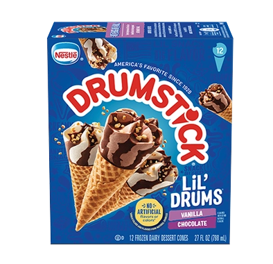 Drumstick® Lil’ Drums® Vanilla Chocolate 12ct