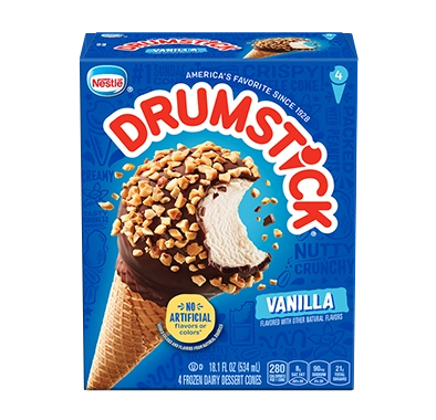 Nestle® Drumstick® Vanilla 4ct