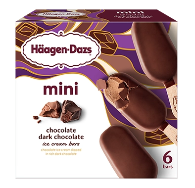 Häagan-Dazs® Mini Chocolate Dark Chocolate 6ct