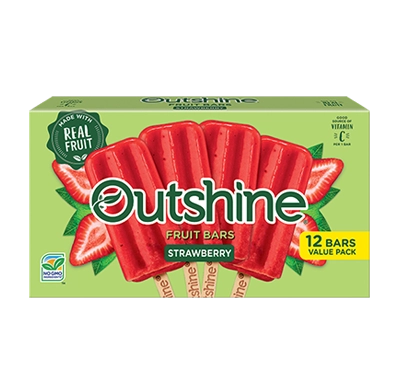 Outshine® Strawberry Paddle 12ct