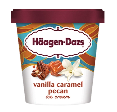 Häagan-Dazs® Vanilla Caramel Pecan 14oz