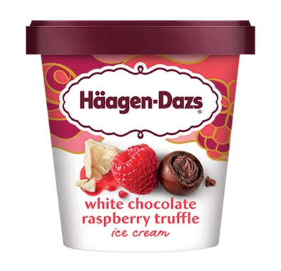 Häagan-Dazs® White Chocolate Raspberry Truffle 14oz
