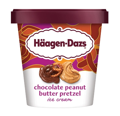 Häagan-Dazs® Chocolate Peanut Butter Pretzel 14oz