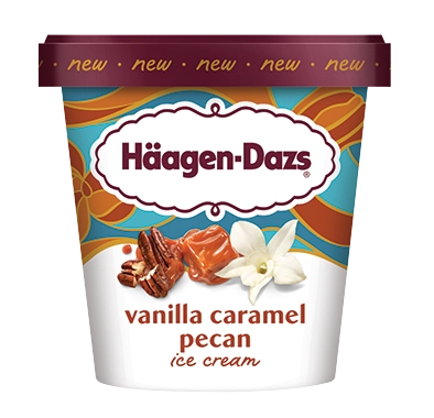 Häagan-Dazs® Vanilla Caramel Pecan 14oz