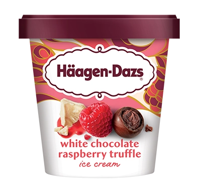 Häagan-Dazs® White Chocolate Raspberry Truffle 14oz