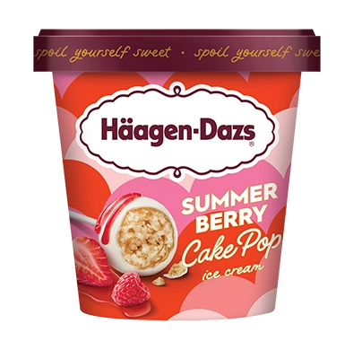 Häagan-Dazs® Street Sweets Summer Berry Cake Pop 14oz