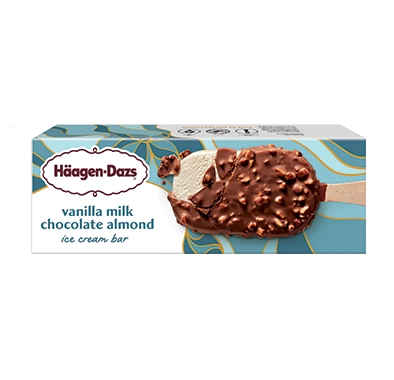 Häagan-Dazs® Vanilla Milk Chocolate Almond Bar 3oz