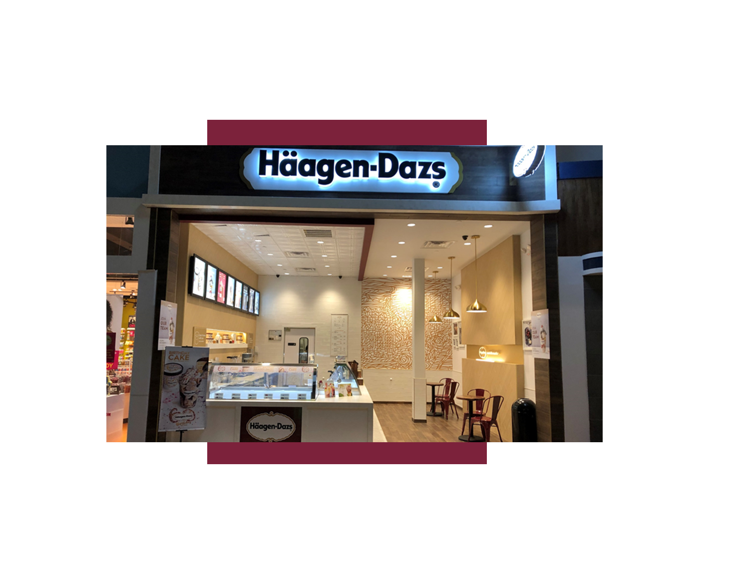 Haagen-Dazs shop