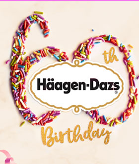 Haagen-Dazs 60th birthday