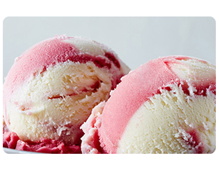 Scoops of Haagen-Dazs ice cream
