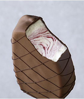 Haagen-Dazs white chocolate raspberry ice cream bar