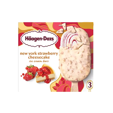 Strawberry Butter Cookie Cone 4 count