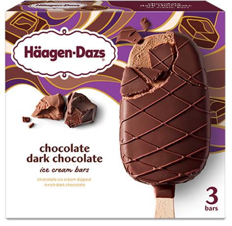 Chocolate ice shop cream bars