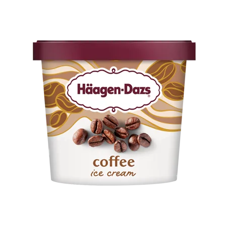 Pint of Haagen-Dazs coffee ice cream