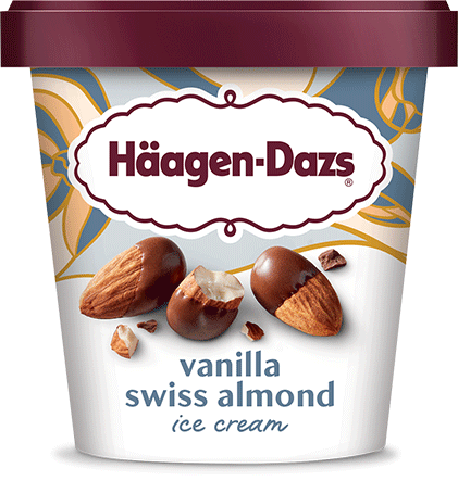 Vanilla Swiss Almond Ice Cream H agen Dazs