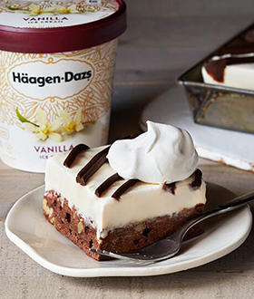 Häagen-Dazs® Vanilla Ice Cream Brownie Bars