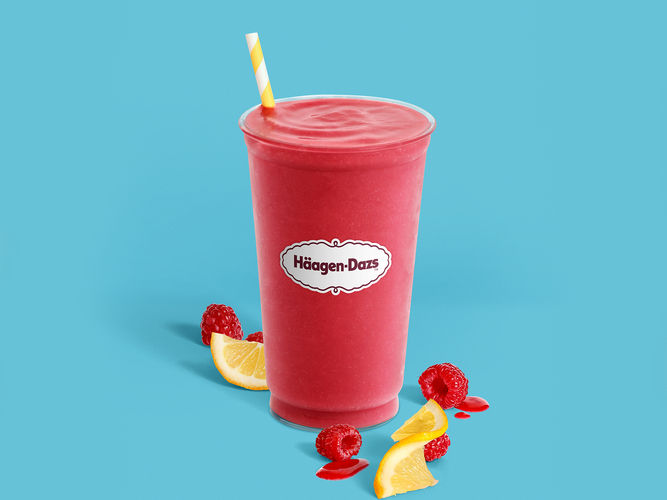 Raspberry Frozen Lemonade Tangy Raspberry Sorbet blended to perfection with lemonade.