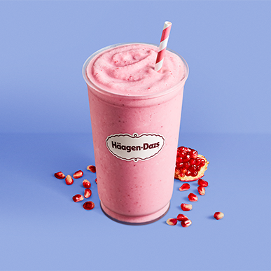 Pomegranate berry smoothie