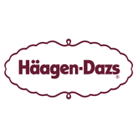 Haagen Dazs logo in a circle