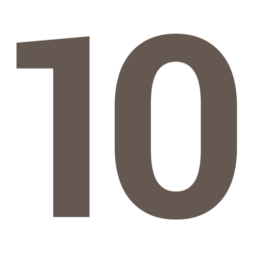 the number 10