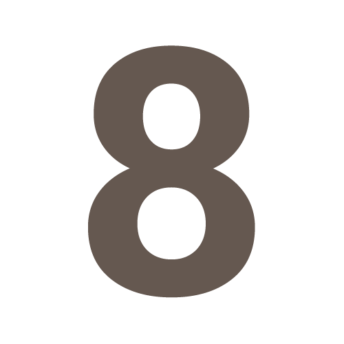 the number 8