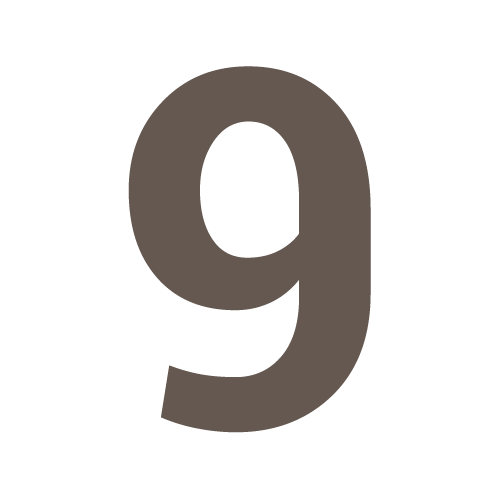 the number 9